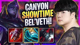 CANYON SHOWTIME WITH BEL'VETH! - GEN Canyon Plays Bel'veth JUNGLE vs Lillia! | Bootcamp 2024