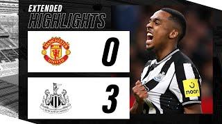 Manchester United 0 Newcastle United 3 | Carabao Cup Highlights