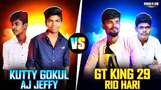 Challenge|| Kutty Gokul & Aj jeffy Vs Rio Hari And GT KING || Best 2 vs 2 Clash Squad Match Tamil