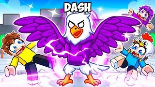 I Became A BIRD In Roblox STRONGEST BATTLEGROUNDS!