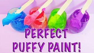 DIY: How to Make Awesome Homemade Creative Puffy Paint! Great for Creative Kids!