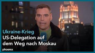 Zur möglichen Waffenruhe im Russland-Ukraine-Krieg mit Korrespondent Armin Coerper | 12.03.25