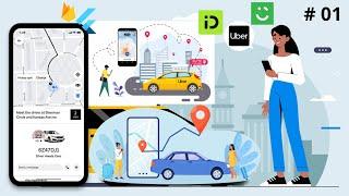 Flutter iOS & Android UBER inDriver & OLA Clone App Course 2024 - Firebase Ride Sharing Car Pool App