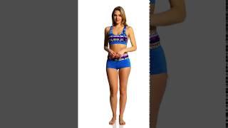 TYR Active Boca Chica Active Mini Boyshort Bottom | SwimOutlet.com
