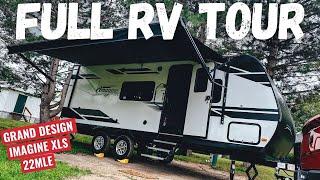 2021 Grand Design Imagine XLS 22MLE Travel Trailer Tour 22 Feet (you won't believe the features )