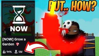 This ROBLOX GAME Made HISTORY | My First Day Inside Grow A Garden