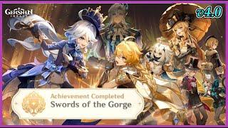 Swords of the Gorge | Hidden Achievement | v4.0 Guide | Genshin Impact