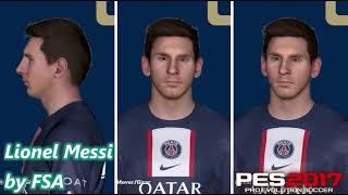 PES 2017 - FACE MESSI V5