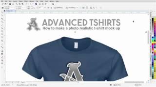 T-shirt Design Tutorial How to Make a Photo Realistic T-shirt Mock Up