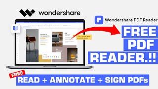 24. Best free pdf reader for windows 10 - Wondershare PDF Reader | #freepdf, #pdfreader