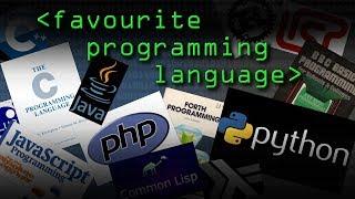 What's your Favourite Programming Language? (sound check Q) - Computerphile