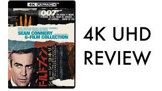 Sean Connery 6-Film James Bond 4K UHD REVIEW / Unboxing | 007 Collection