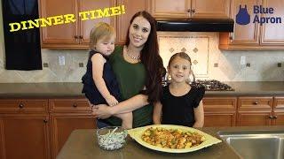 TIME FOR DINNER | BLUE APRON UNBOXING & REVIEW | THE WEISS LIFE