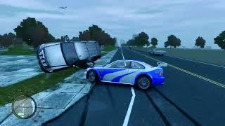 GTA 4 Crazy BMW M3 GTR Crashes Ep.6