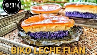 ( NO STEAM ) Gawin ito sa Glutinous Rice sasarap ang Hapon Biko Leche Flan / Biko De Leche