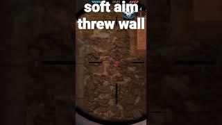 Soft Aim threw brick wall