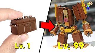 Lego level 1 vs level 99 amazing mech MOCs