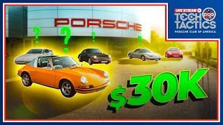 Entry Level: What Porsche Will $30,000 Buy You Today | Tech Tactics Live