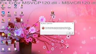 How to Fix MSVCR120.dll Missing Error MSVCP120.dll  - The Sims 4 2021