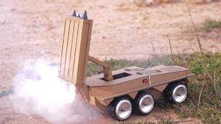 Wow! Amazing DIY RC Missile Launcher Tank From Cardboard