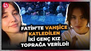 Semih Çelik’in canice katlettiği Ayşenur Halil ve İkbal Uzuner son yolculuğuna uğurlandı!