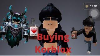 buying korblox deathspeaker - roblox