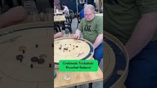 Crokinole Trickshot : Ricochet Galore!