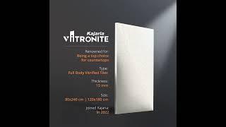 Redefine Your Space with Vitronite by Kajaria | The Blend of Durability and Style