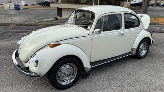 Test Drive 1972 VW Super Beetle 4 Speed $11,900 Maple Motors #2737-2