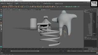 "How to Create Shapes and Characters in Maya | Maya Tutorial for Beginners | @TheIsolated