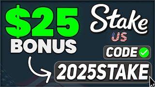 Stake US Promo Code — "2025STAKE" | GET A $25 STAKE CASH & 250K GC (Stake US Promo Code 2025)