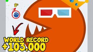 Soul.io - WORLD RECORD HIGHEST SCORE +103.338 [ BIGGEST PACMAN ] ‹ AbooTPlays ›