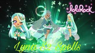 Lolirock S2~| Lyna All spells ||