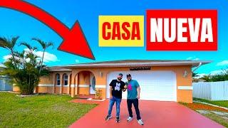 Nos compramos una casa nueva en Cape Coral Florida tour por nuestra primera casa juntos #100 newhome