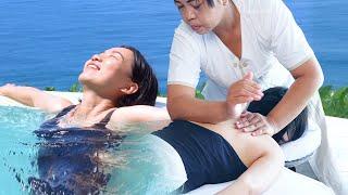 ASMR Best Hot Stone Massage in Indonesia