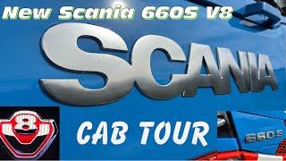 Scania 660S V8 - Full cab tour