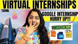 HUGE OpportunityGoogle Internship Announced50 Virtual Internships for Students Announced