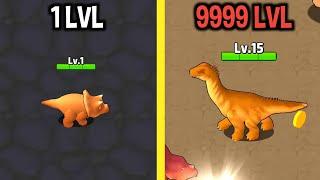 MAX LEVEL in Dino Survival Game