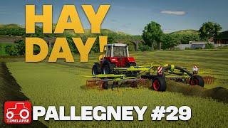 HAY 'N' CANOLA!! Pallegney FS25 Timelapse Farming Simulator 25 Ep 29