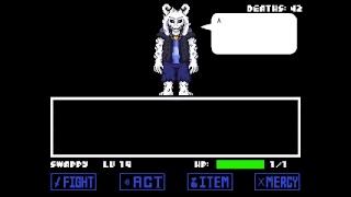 Attempting to "NO HIT Run" Storyswap "Asriel genocide battle" #2