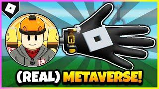 How To ACTUALLY Get METAVERSE GLOVE & "Day in the life of a small Game Developer" BADGE Slap Battles