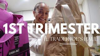 1st trimester vlog | trip to CosMc's & trader joe's haul