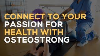 Connect To Your Passion For Health With OsteoStrong | Visit OsteoStrong The Ultimate Biohack®