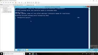 prepare Domain for exchange server 2013 cu23 installation  VIDEO 10