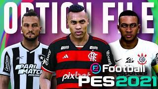 PES 2021 OPTION FILE OUTUBRO, O MAIS IMPORTANTE DO ANO! ATUALIZAÇÃO P/ TEMPORADA 2025! PS4 PS5 PC