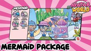 Avatar World New Mermaid Package Update! Nova Atualização Pacote Sereia Avatar World! Version 2.76