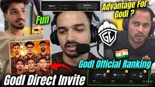 Godl Direct Invite In BGIS  W4/R4 • Advantage For Godl ? Godl Official 2024 Ranking | Zgod Fun 