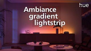 Philips Hue Gradient Lightstrip: Versatile Smart LED Lighting