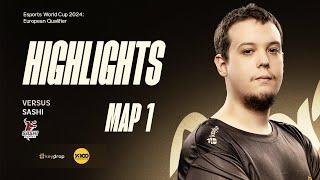 Eternal Fire vs Sashi - MAP 1 NUKE HIGHLIGHTS - Esports World Cup 2024