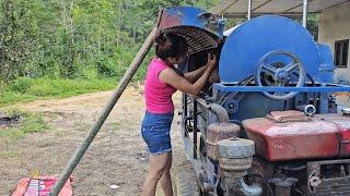 Genius girl: repair and restore the heavily damaged car | Hương / new life